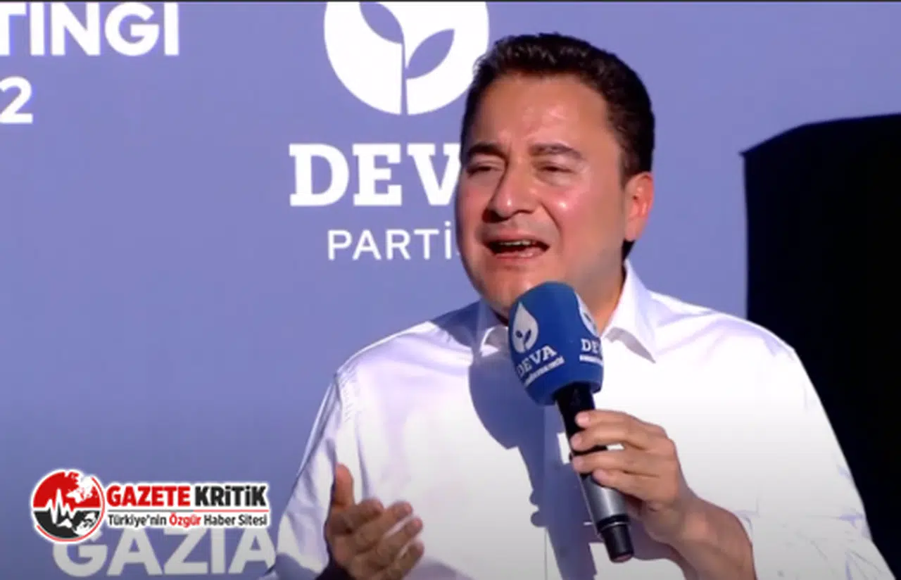 Ali Babacan:‘Türkiye Cumhuriyeti’nin hudutları yol geçen hanına döndü’