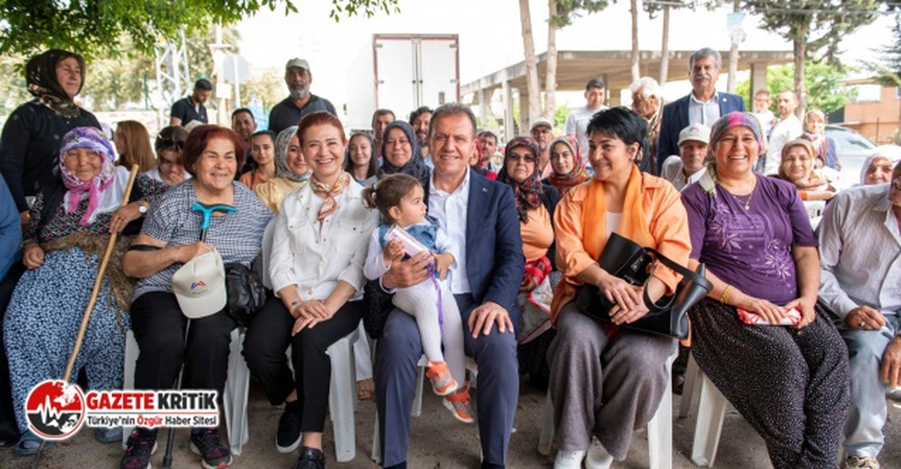 BAŞKAN SEÇER VE MERAL SEÇER,  AKDENİZ’İN KIRSAL MAHALLELERİNDE HALKLA BAYRAMLAŞTI