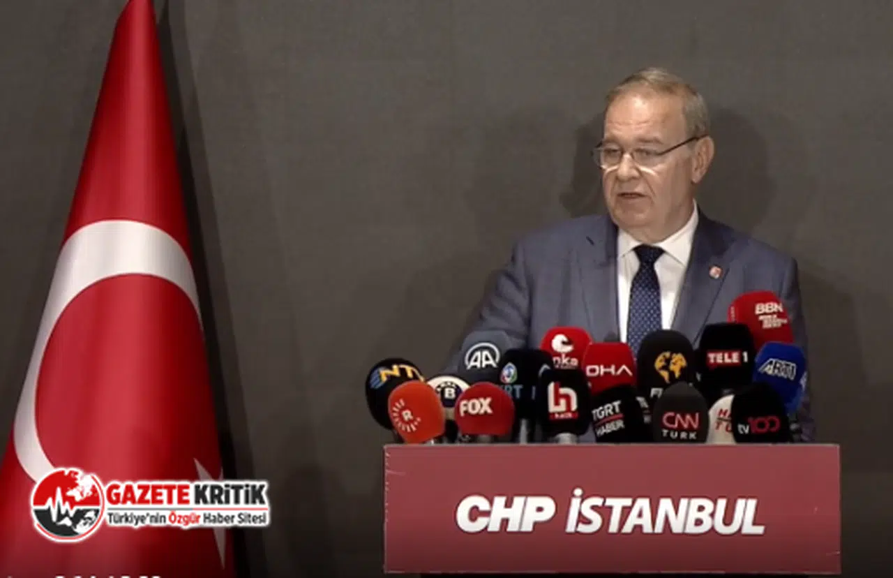 CHP Sözcüsü Faik Öztrak: “TÜM GÜCÜMÜZLE BU HAKSIZLIĞIN KARŞISINDA DURACAĞIZ”