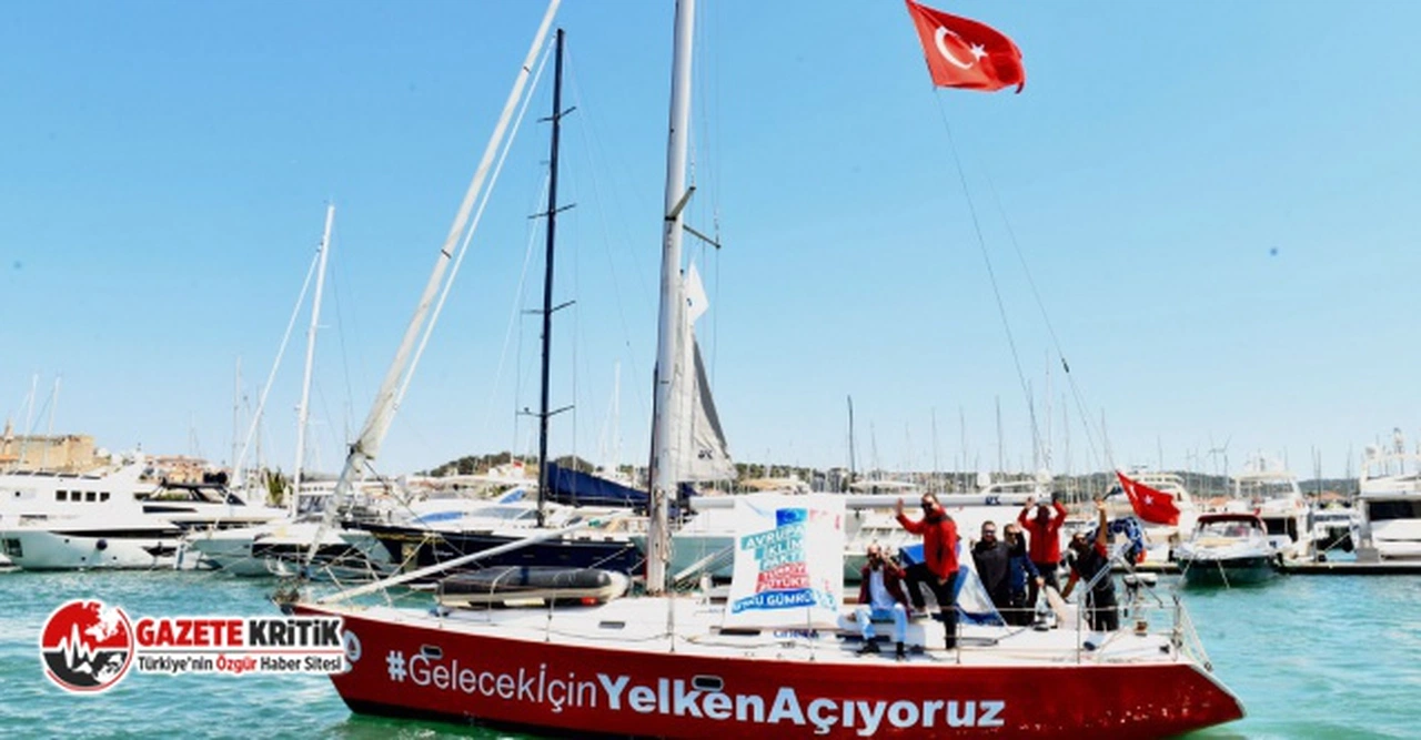 Çiğli Belediyesi fark yarattı:İklim Değişikliğine Dikkat Çekmek için 23 Günde 4 Deniz Geçtiler