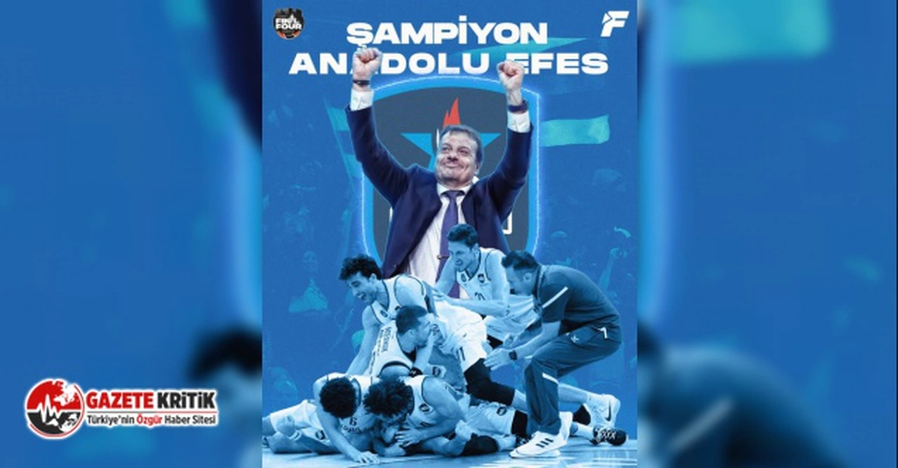 Ergin Ataman:Bu şampiyonluk kalbi bizimle atan Türk halkına armağan olsun