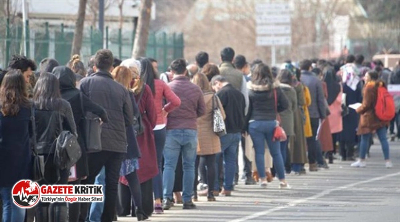 Genç nüfusta işsizlik oranı yüzde 21,2'ye çıktı