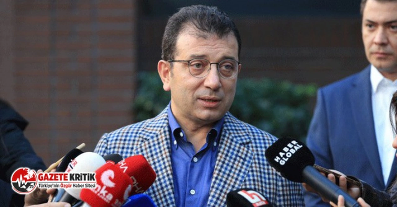 İMAMOĞLU: “FATİH SULTAN MEHMET BUGÜN YAŞASA 21'İNCİ YÜZYILDA BU YAPILANLARI ÜZÜLEREK İZLER VE ONLARA GÜLERDİ”