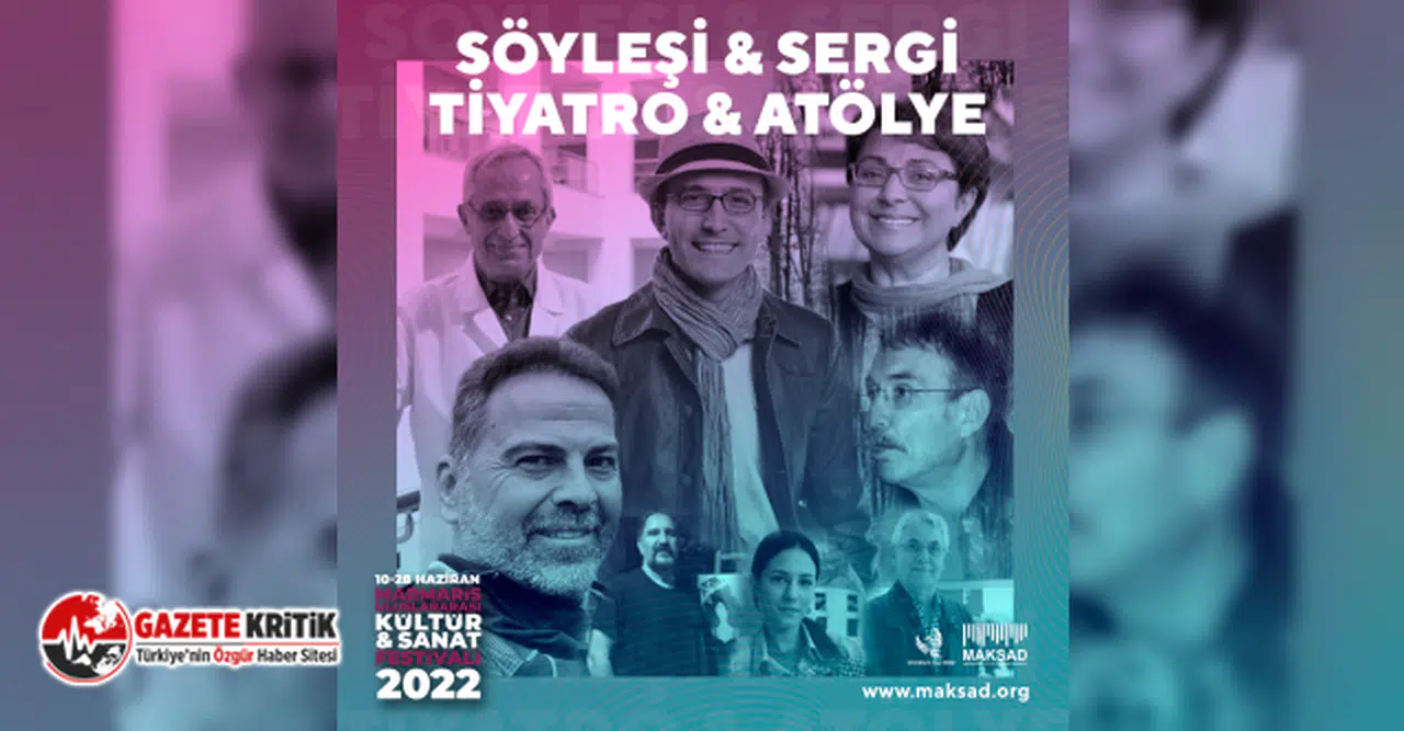 MARMARİS  KÜLTÜR VE SANAT FESTİVALİ SÖYLEŞİLERLE DE DOPDOLU