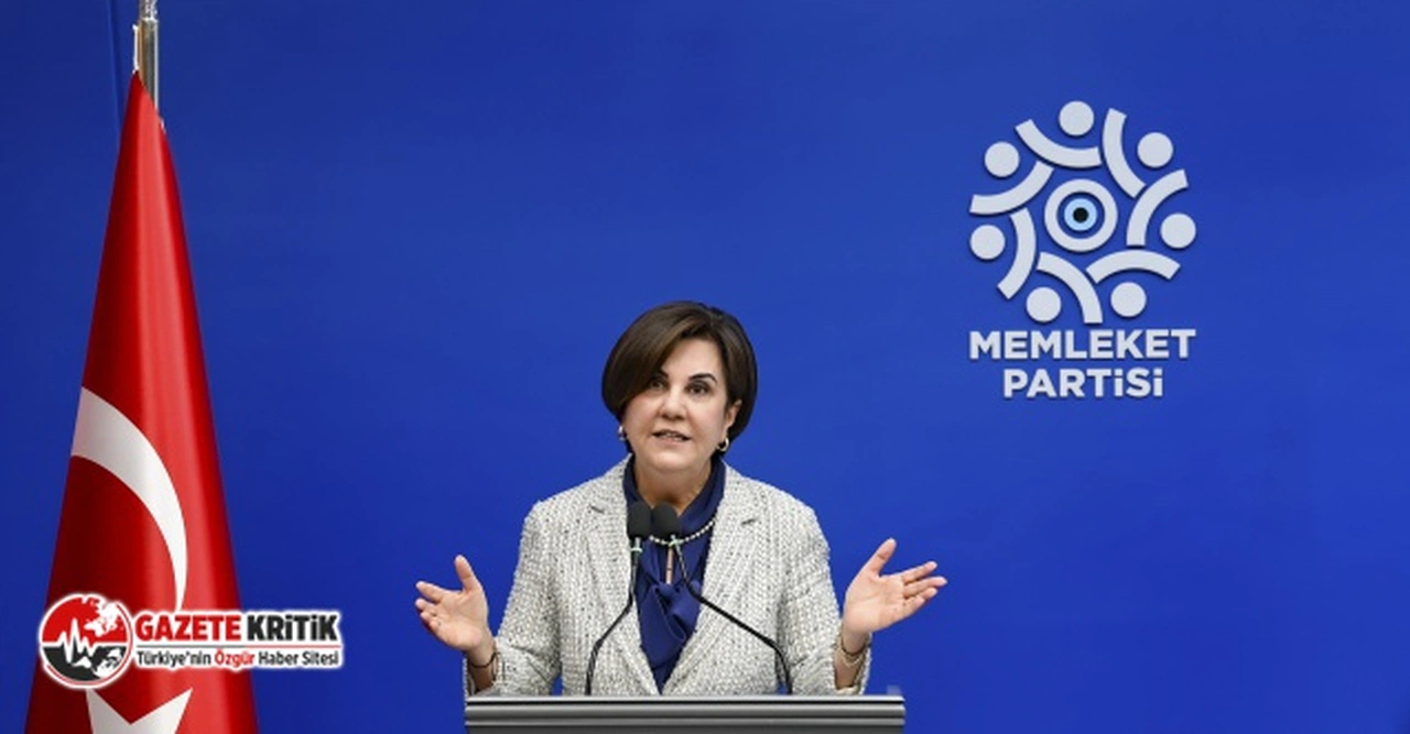 MEMLEKET PARTİSİ SÖZCÜSÜ GAYE USLUER: POLİTİKAMIZ KENDİ KENDİMİZE YETERLİLİK OLMALIDIR