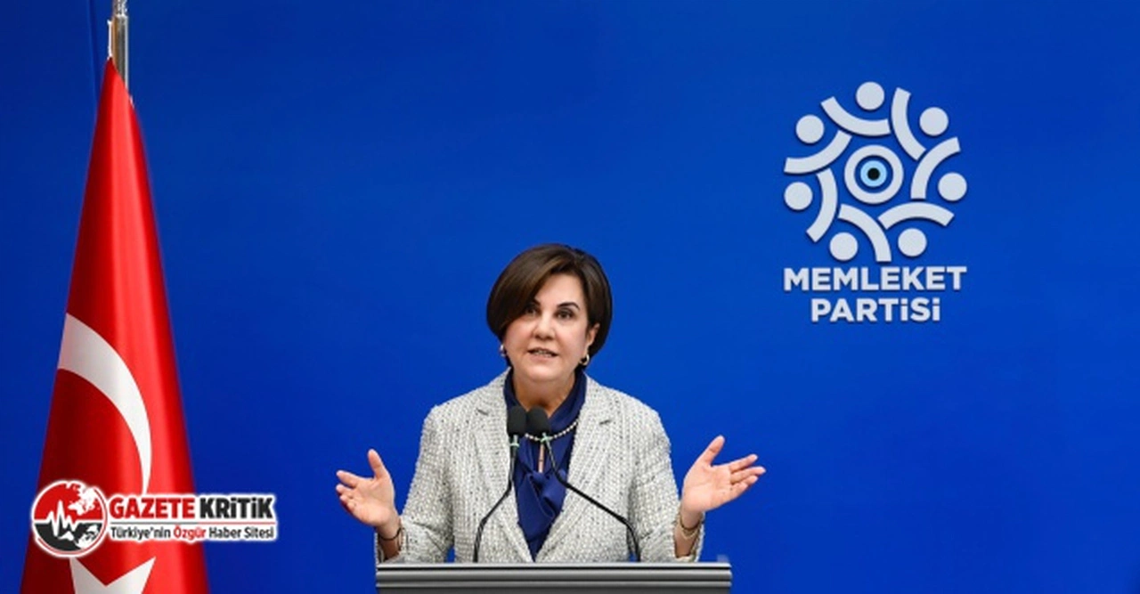 MEMLEKET PARTİSİ SÖZCÜSÜ GAYE USLUER:SORUN ÇIKARANLARLA DEĞİL ÇÖZÜM ÜRETENLERLE BİRLİKTE OLACAĞIZ