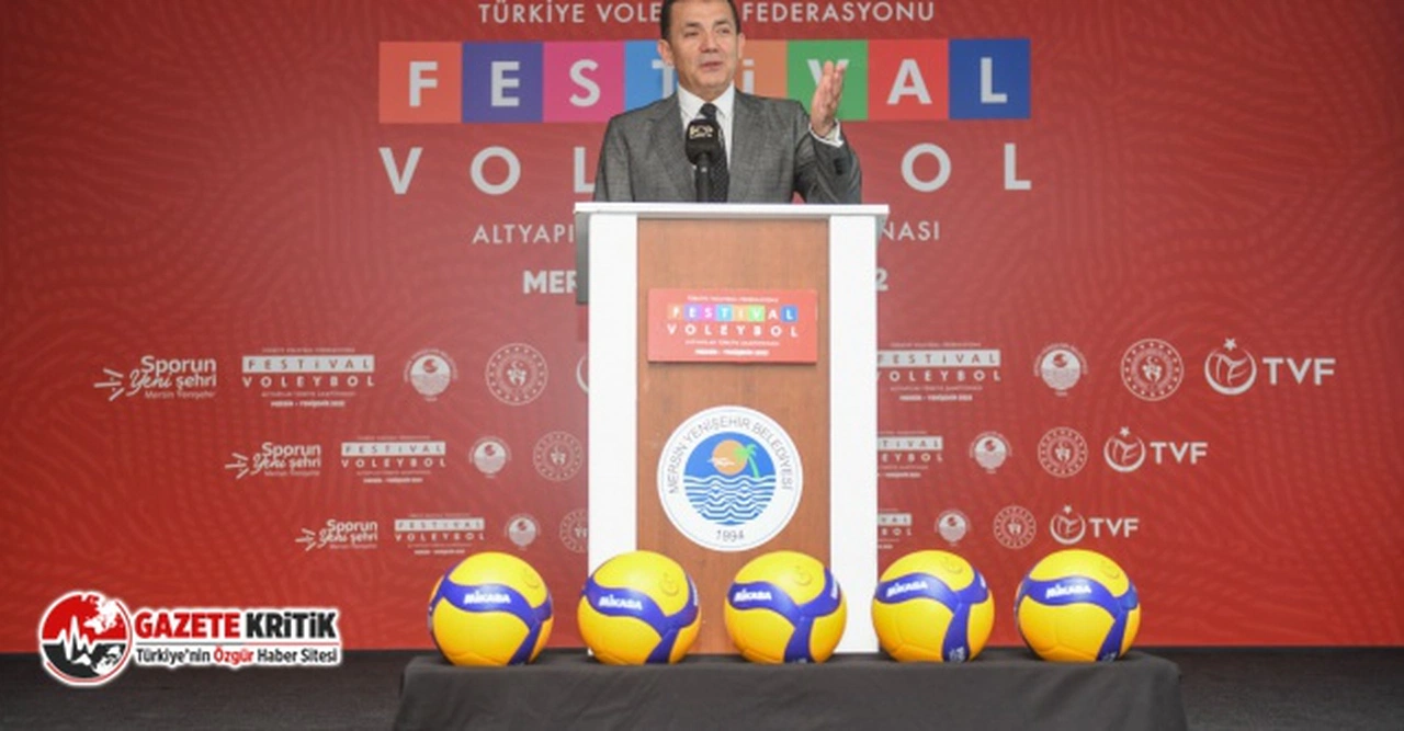 Mersin Yenişehir’de voleybol festivali yarın başlıyor 