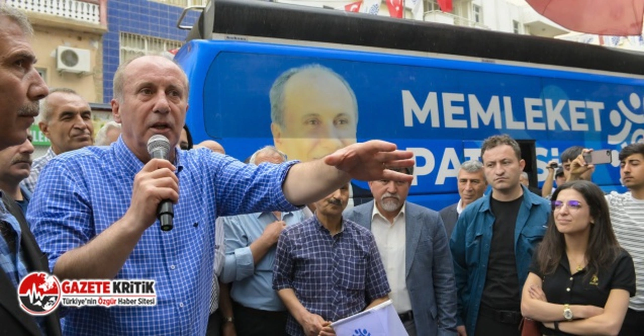 MUHARREM İNCE: BEREKETLİ TOPRAKLARIN FAKİR ÇOCUKLARI OLDUK