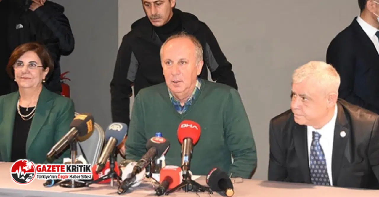 MUHARREM İNCE’DEN HAYAT PAHALILIĞINA 100 MADDELİK ÇÖZÜM ÖNERİSİ