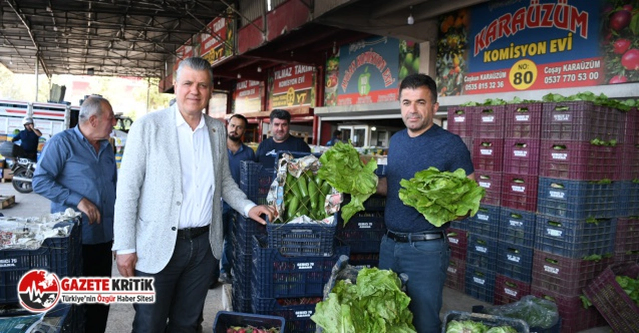 "Sebze halinde 1 TL olan Marul markette 10 TL"