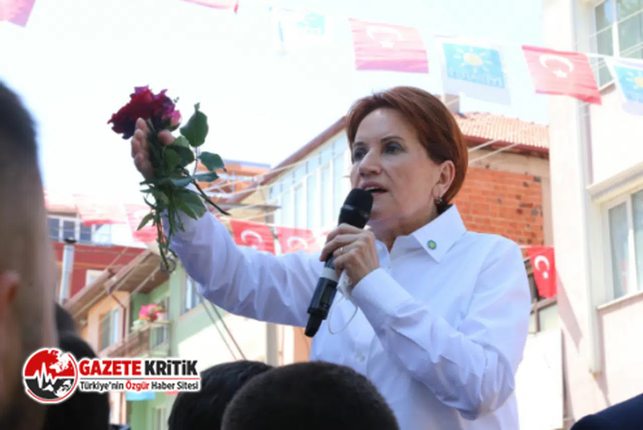 Akşener:Bu ülkenin kaynakları var, refah seviyesinin yüksek olduğu bir yönetimi hak ediyor