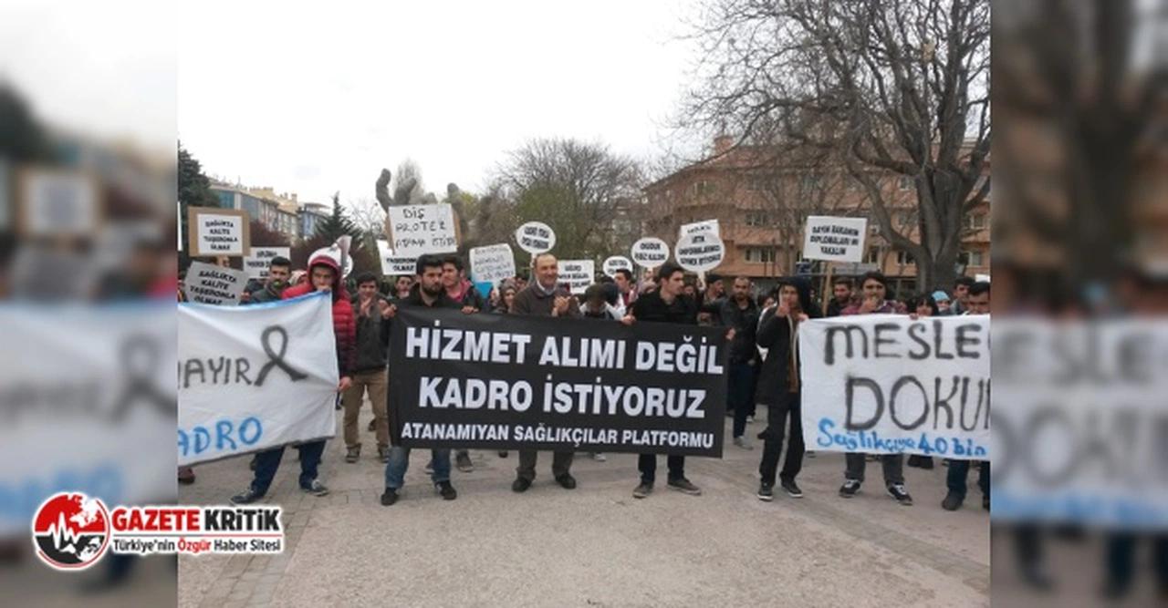 “Atanamayan sağlıkçılar ve kadro bekleyen taşeronların mağduriyeti giderilmeli”