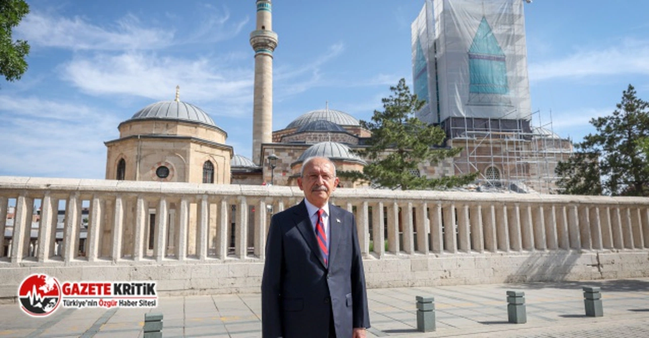 CHP GENEL BAŞKANI KEMAL KILIÇDAROĞLU, MEVLANA TÜRBESİNİ ZİYARET ETTİ
