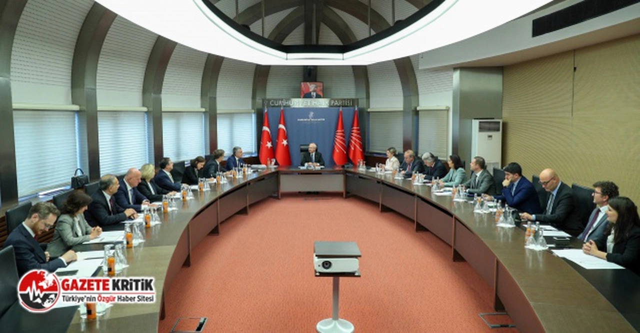 CHP Genel Başkanı Kemal Kılıçdaroğlu, TÜSİAD heyetini kabul etti