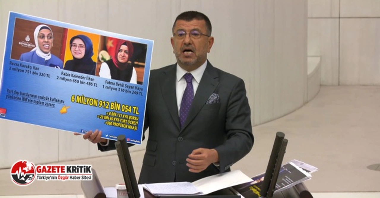 CHP'Lİ AĞBABA: 2 MİLYON 752 BİN TL AVANTA BURS YETMEMİŞ, BİR DE VELİ AĞBABA'DAN 250 BİN TL AVANTA İSTİYOR