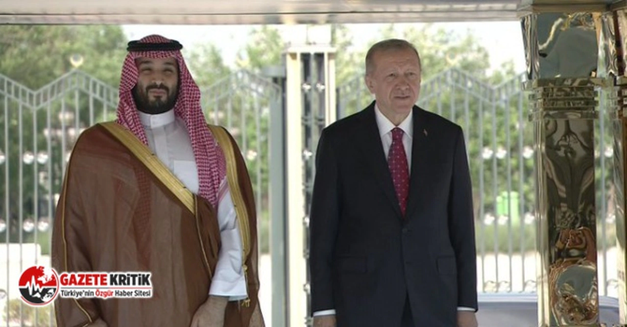 Erdoğan, Suudi Arabistan Veliaht Prensi Muhammed bin Selman'ı karşılıyor