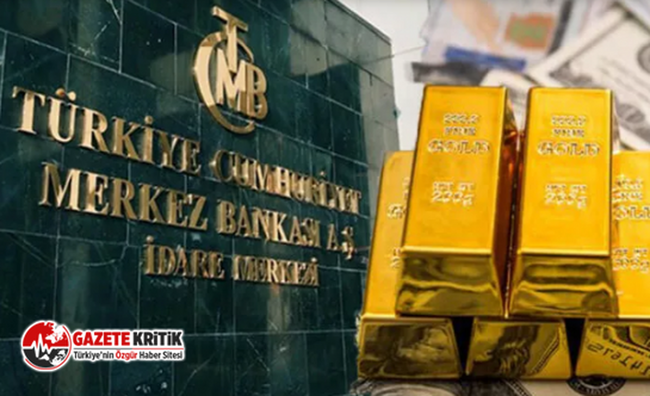 Merkez Bankası toplam rezervleri 1 milyar 485 milyon dolar azaldı