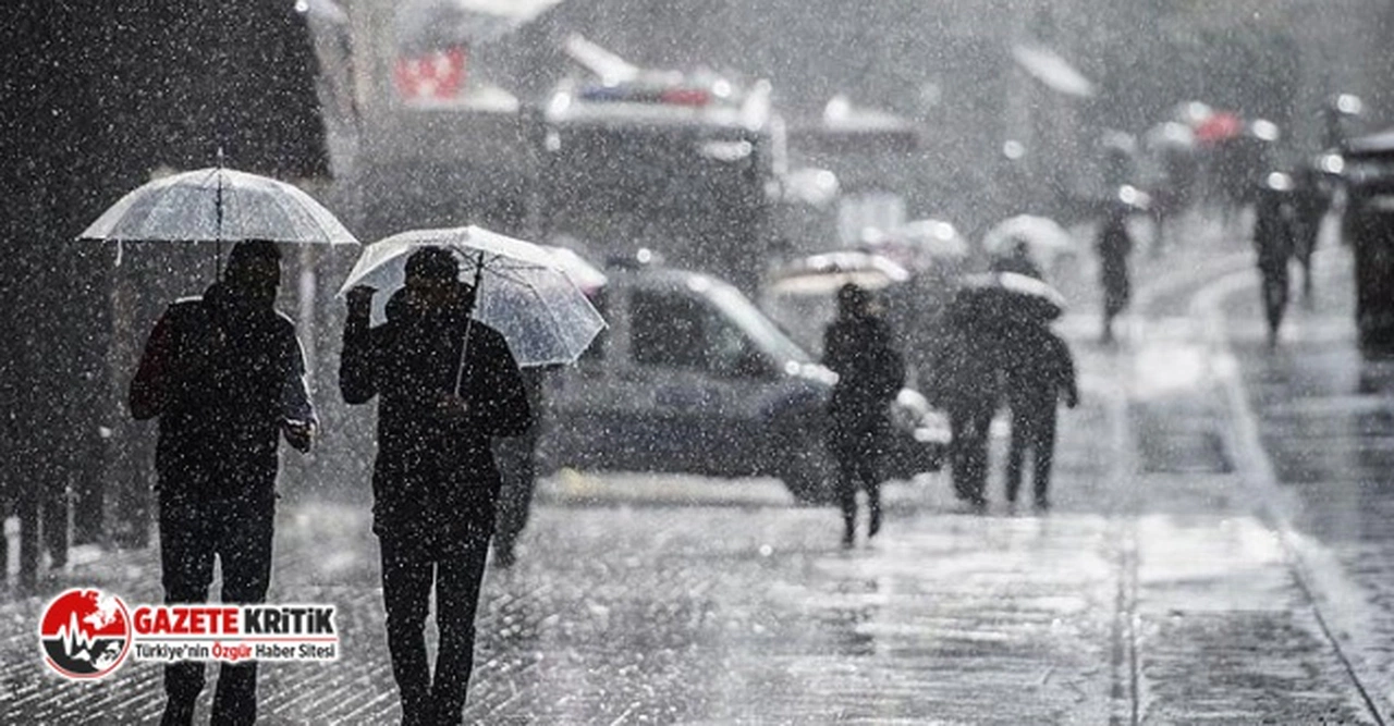 Meteoroloji uyardı: 6 bölgede sağanak yağış