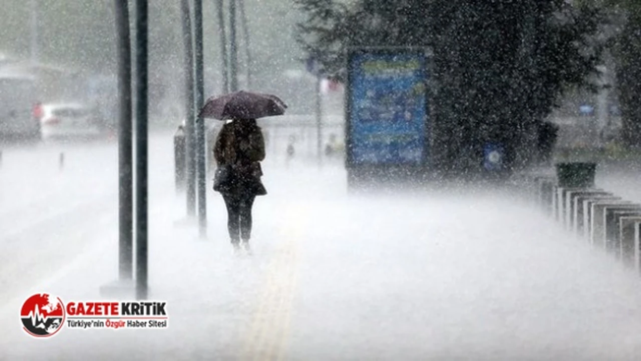 Meteorolojiden 32 il için uyarı!