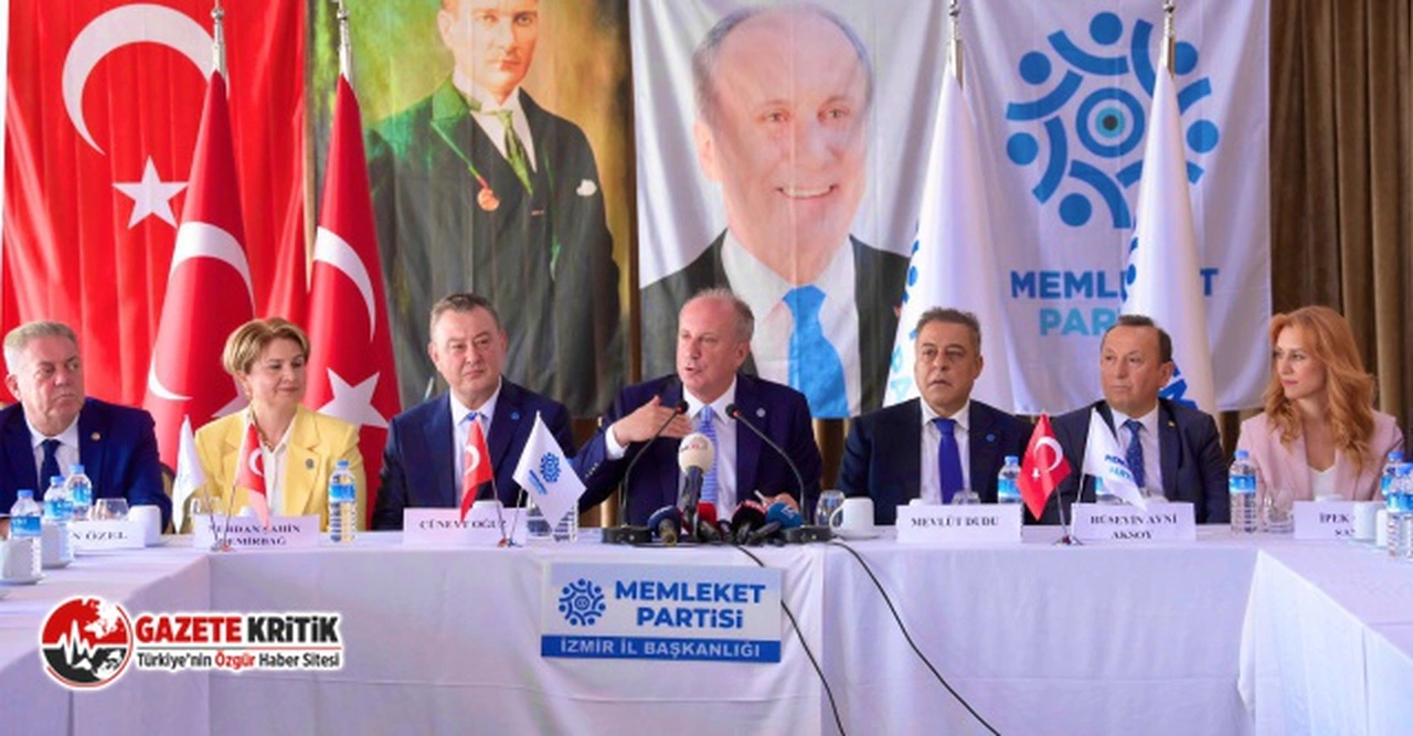 MUHARREM İNCE'DEN NET MESAJ: BU İKTİDAR DA BU MUHALEFET DE GİTMELİ