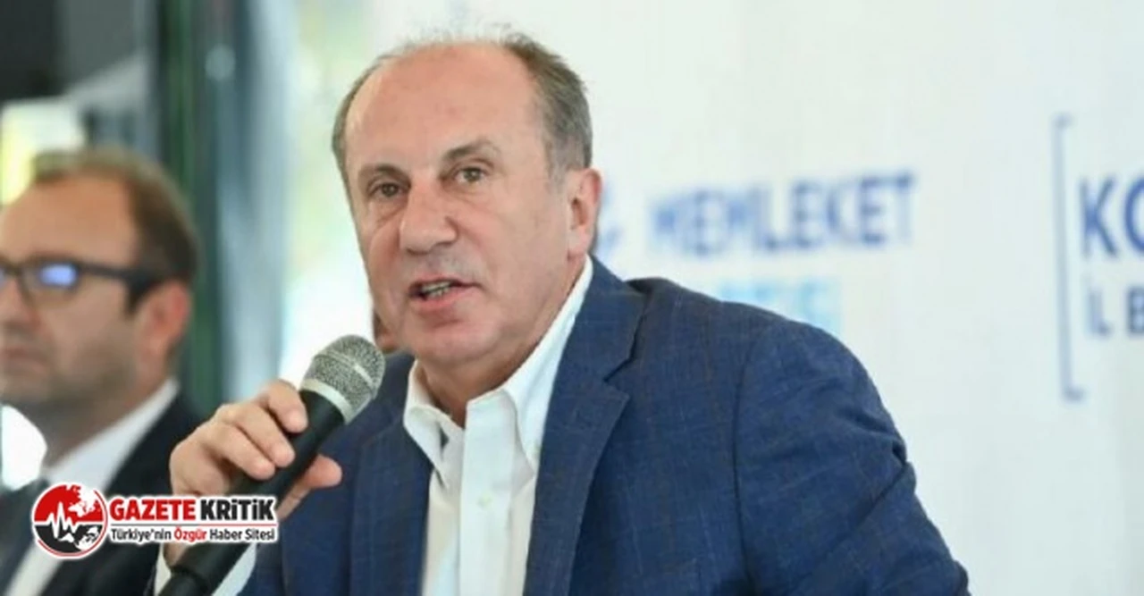 Muharrem İnce Büyük Birlik Partisi'nin ziyaret edecek