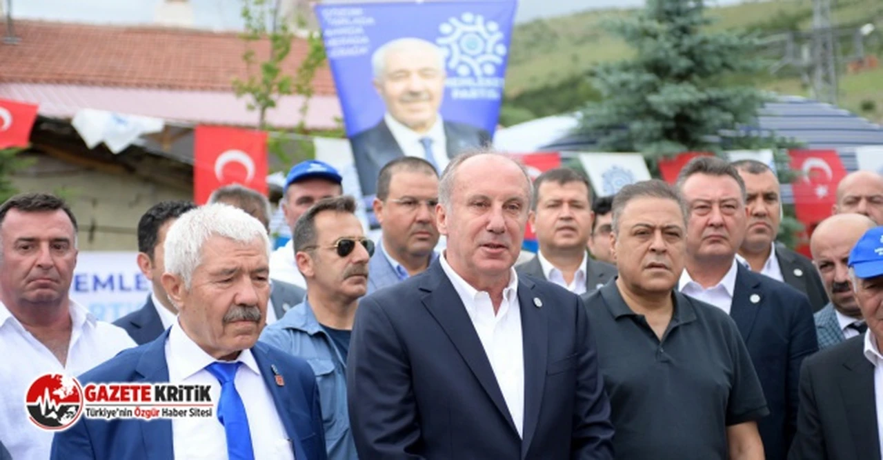 MUHARREM İNCE: MİLLETE UMUT OLAMIYORLAR AMA BİZE OPERASYON ÇEKMEK İSTİYORLAR