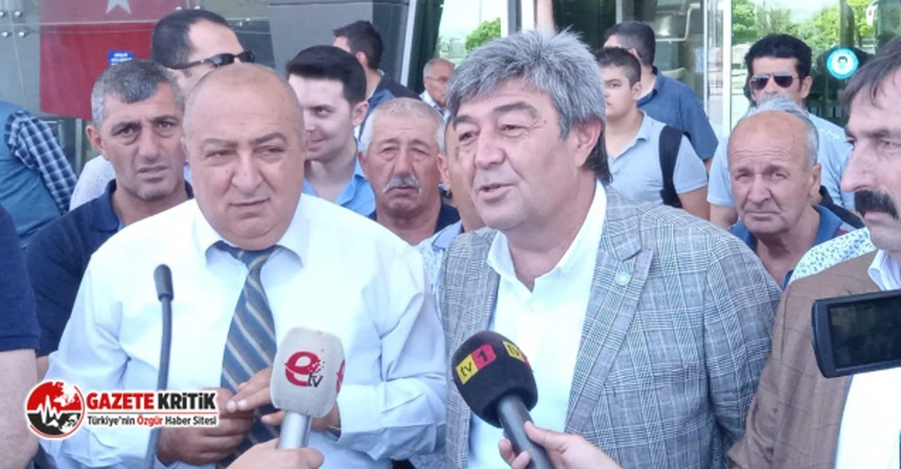 İYİ PARTİ MİLLETVEKİLİ DURSUN ATAŞ, SESLERİNİ DUYURMAK İÇİN KONTAK KAPATAN ESNAFA DESTEK VERDİ