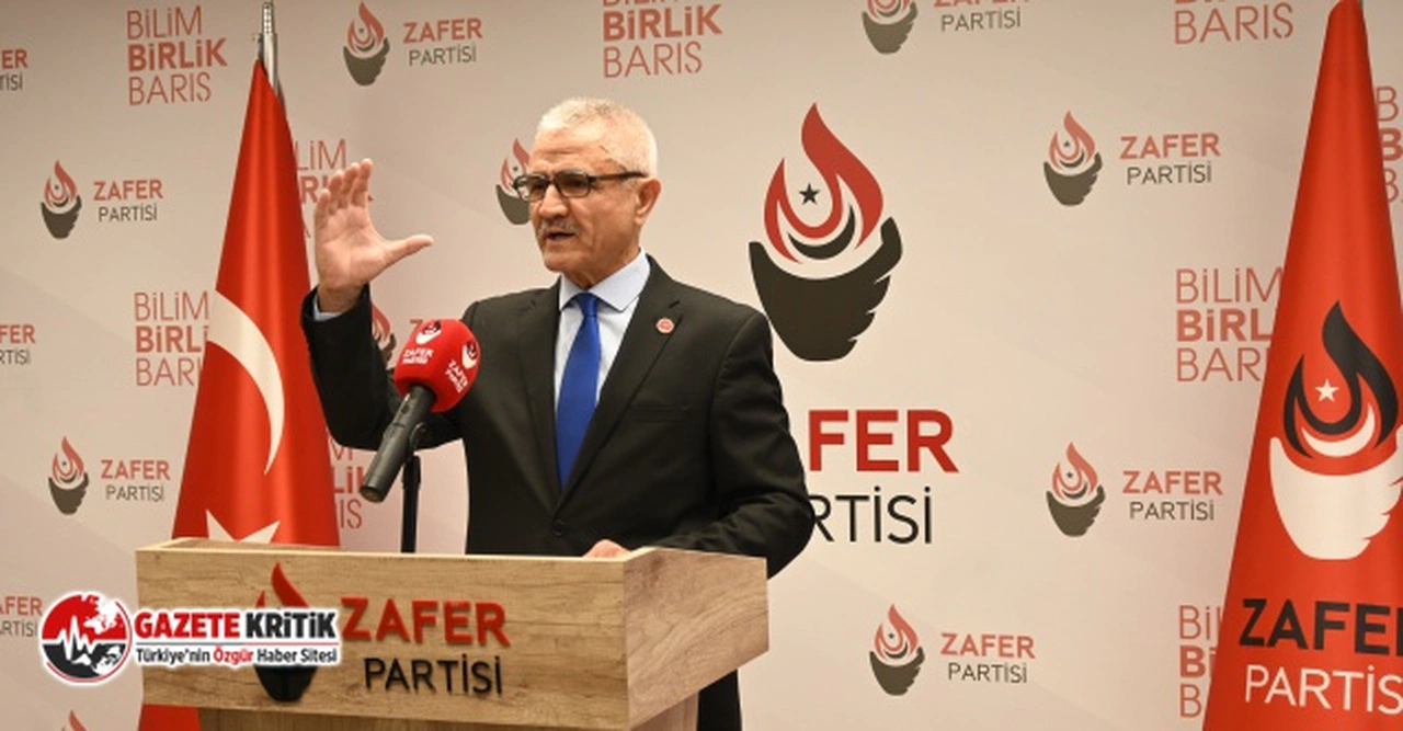 ZAFER PARTİSİ:‘’TÜRKİYE’DE 14,8 MİLYON KİŞİ YETERLİ BESLENEMİYOR’’