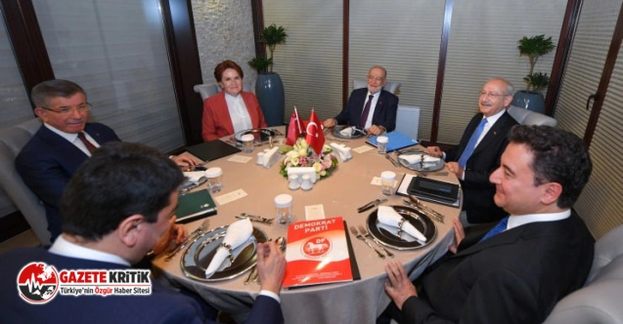 6'lı masa bugün 5. kez toplanacak