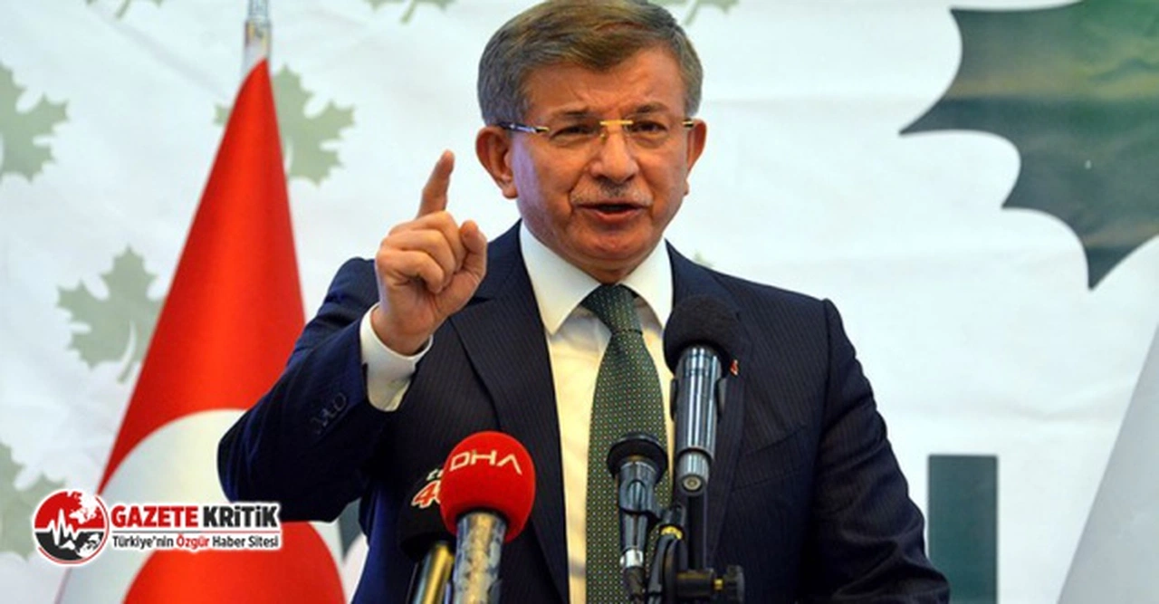 Ahmet Davutoğlu: Cumhurbaşkanı hesap vermeye hazır olacak