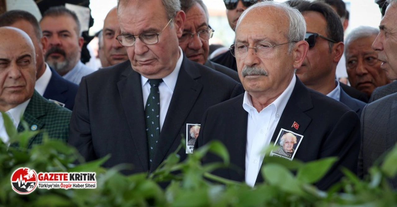 CHP GENEL BAŞKANI KEMAL KILIÇDAROĞLU, AYTEN ÖZTRAK’IN CENAZE TÖRENİNE KATILDI