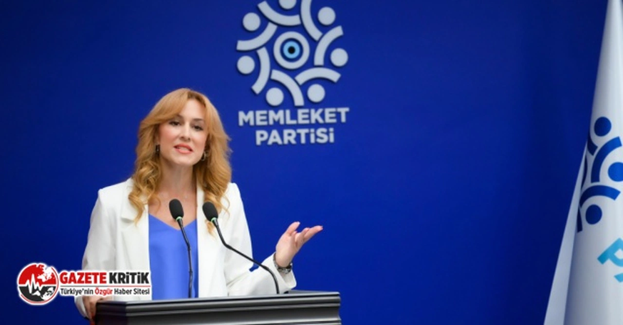 MEMLEKET PARTİSİ SÖZCÜSÜ SAYAN:SIĞINMACILARA HARCAYACAĞINIZ PARAYI BU ÜLKENİN EVLATLARINA HARCAYIN