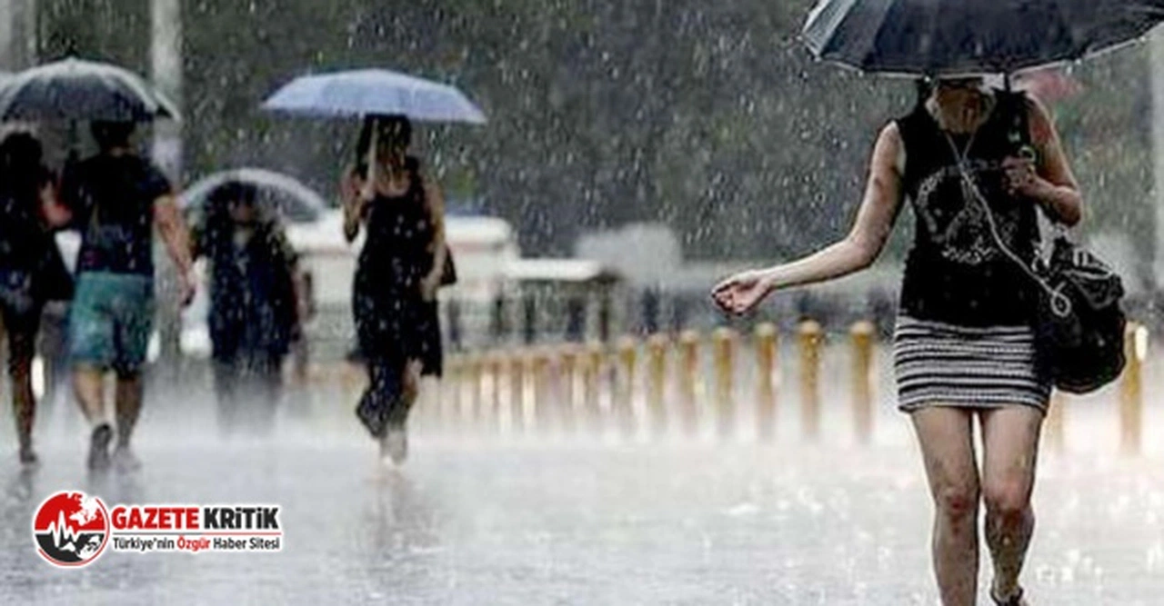 Meteoroloji'den bayramda sağanak yağış uyarısı