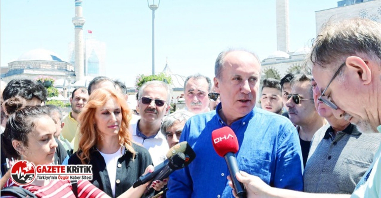 MUHARREM İNCE: BEN KÖYLÜ ÇOCUĞU OLDUĞUM İÇİN Mİ BENİ BİR ŞANSTA BIRAKIYORSUNUZ?