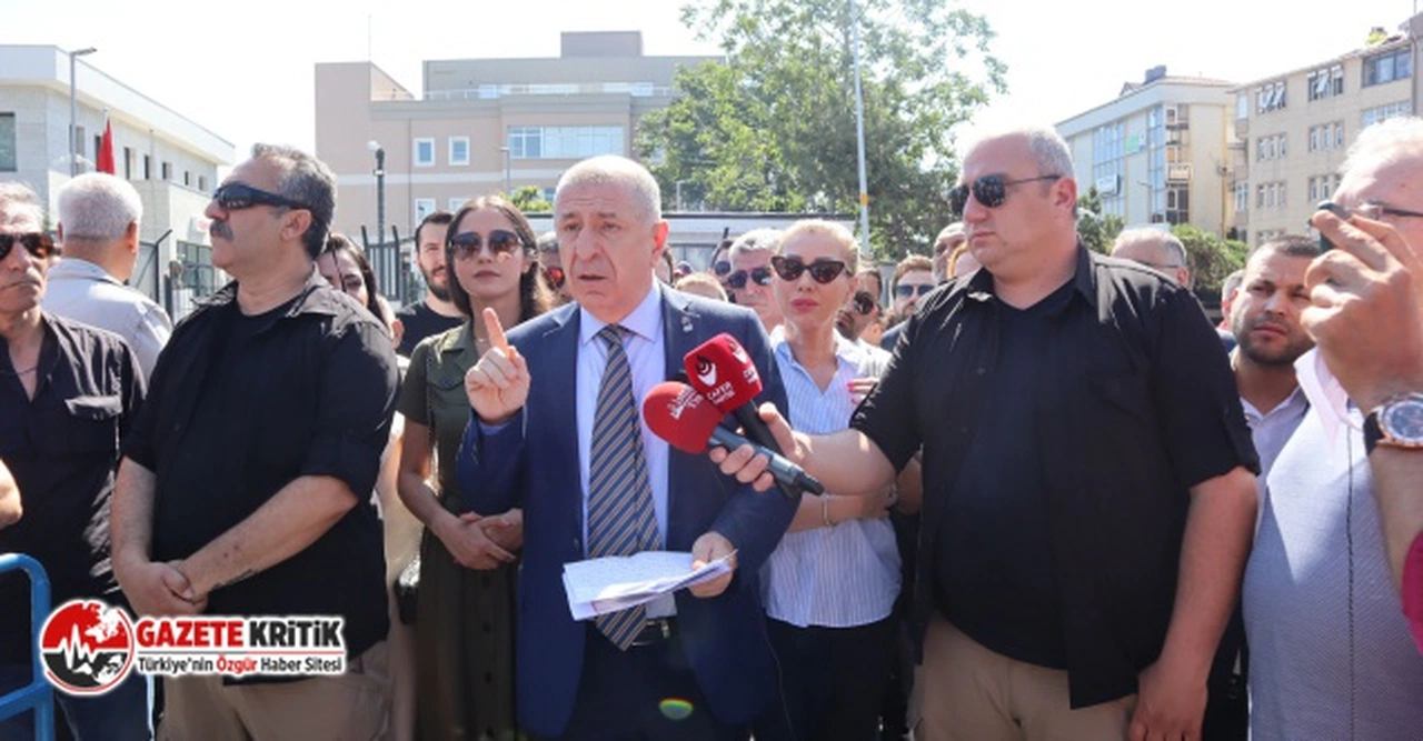 ZAFER PARTİSİ GENEL BAŞKANI ÜMİT ÖZDAĞ:'’TÜRK POLİSİNİ EZDİRMEYECEĞİZ”