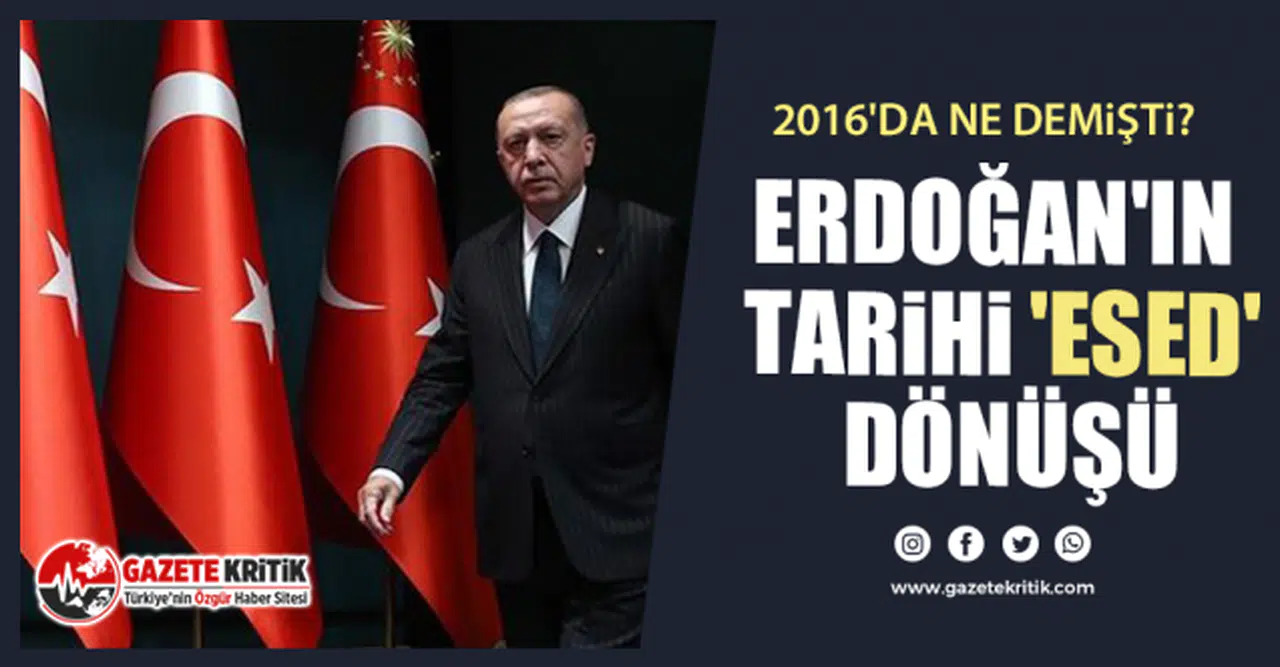 2016'da ne demişti?  Erdoğan'ın tarihi 'Esed' dönüşü