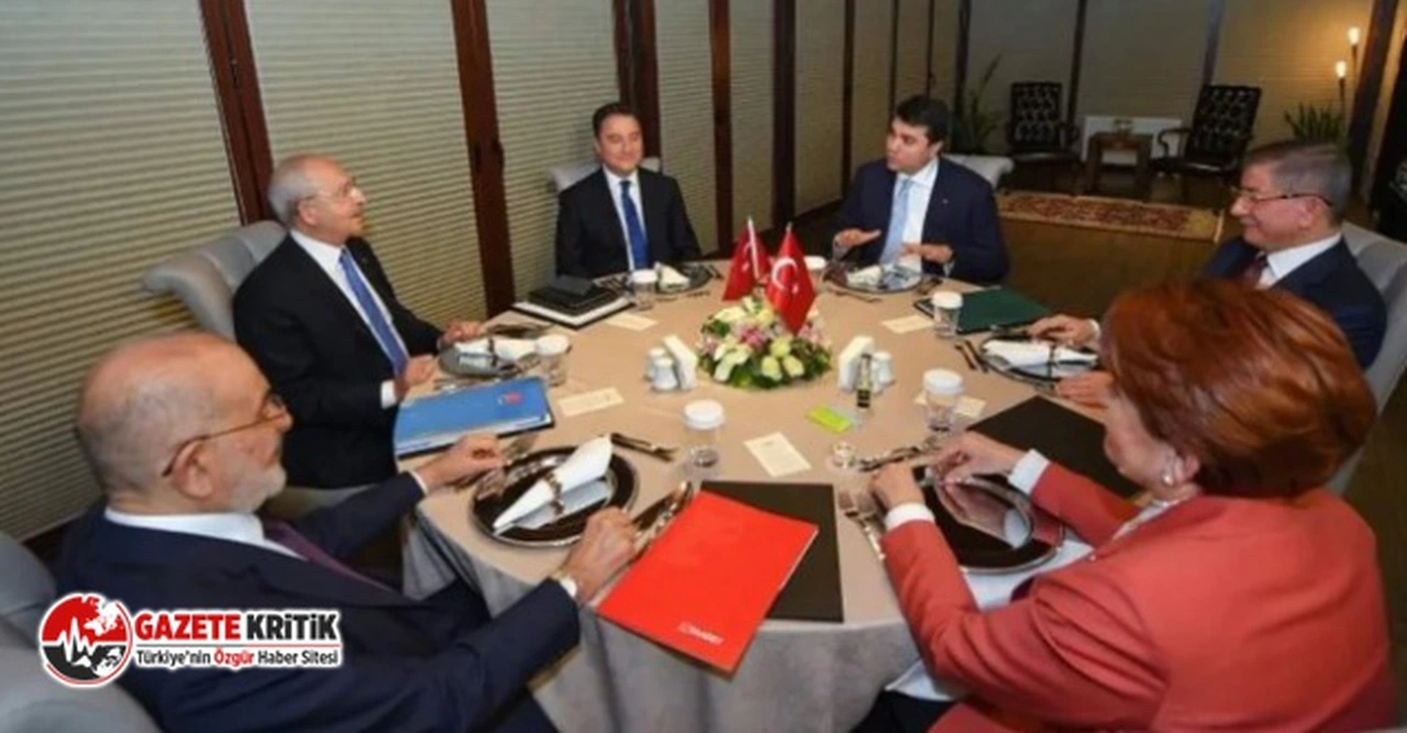 Altılı masanın cumhurbaşkanı adayı için yeni açıklama