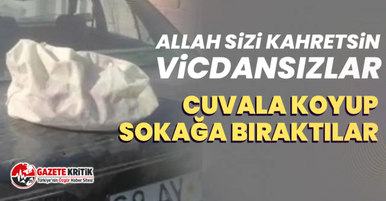 Aracın bagaj kapağında poşet içinde bebek bulundu!