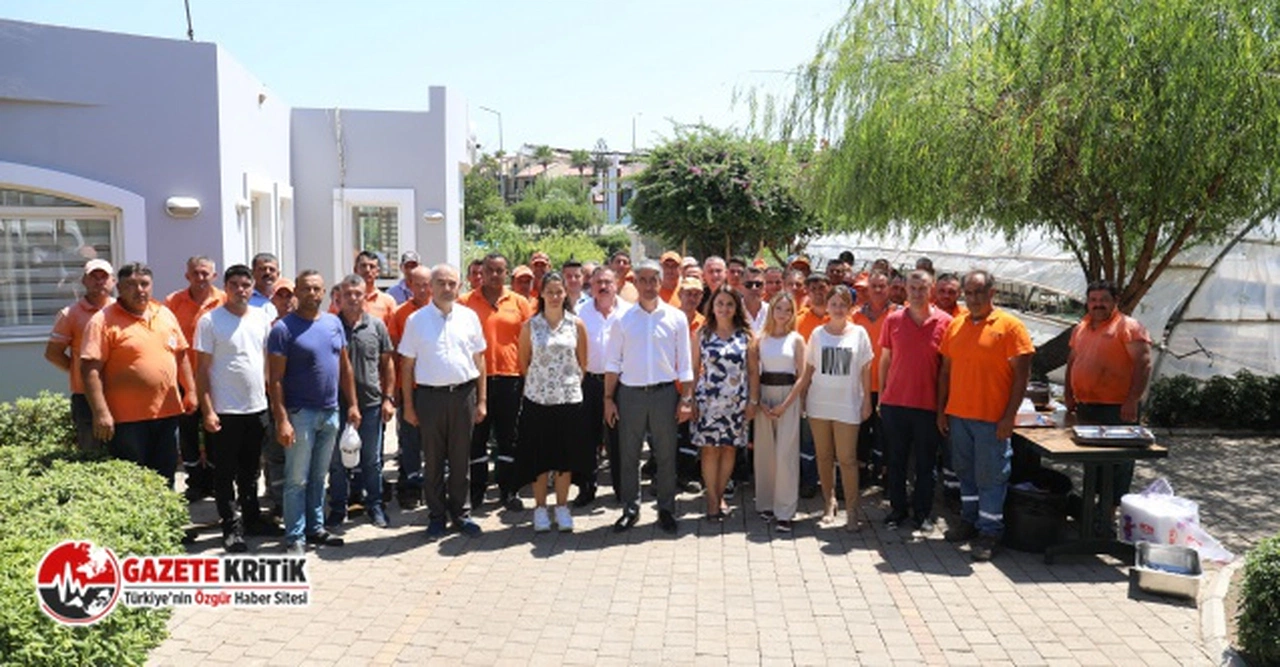 Başkan Mehmet Oktay'la Personel Öğle Yemeğinde Buluştu