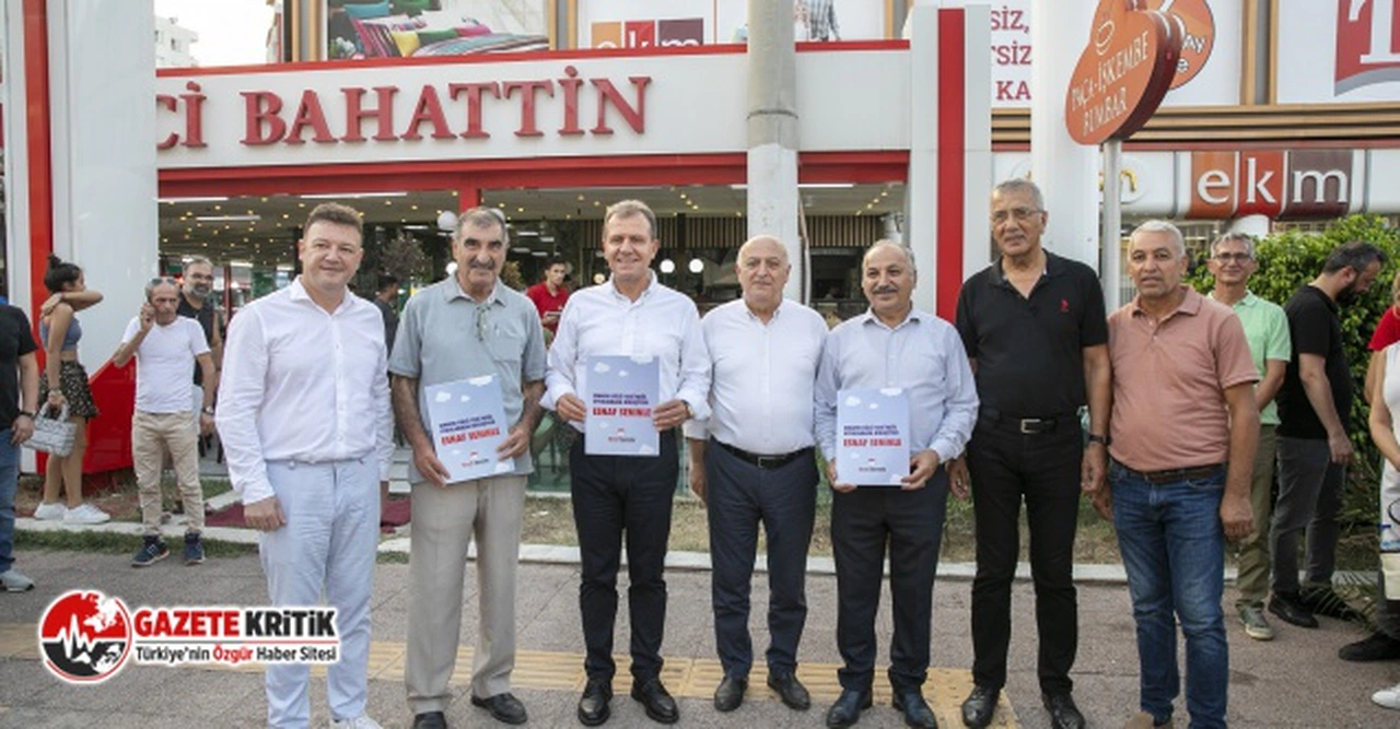 Başkan Seçer, Mezitli Esnafını Ziyaret Etti, Hayırlı İşler Diledi