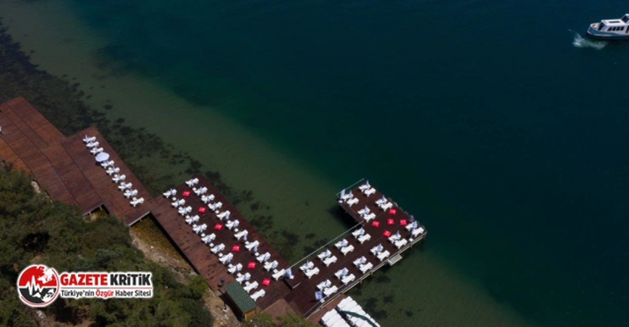 Bu plaj İstanbulluların:İBB'den Büyükada'da 500 kişilik plaj