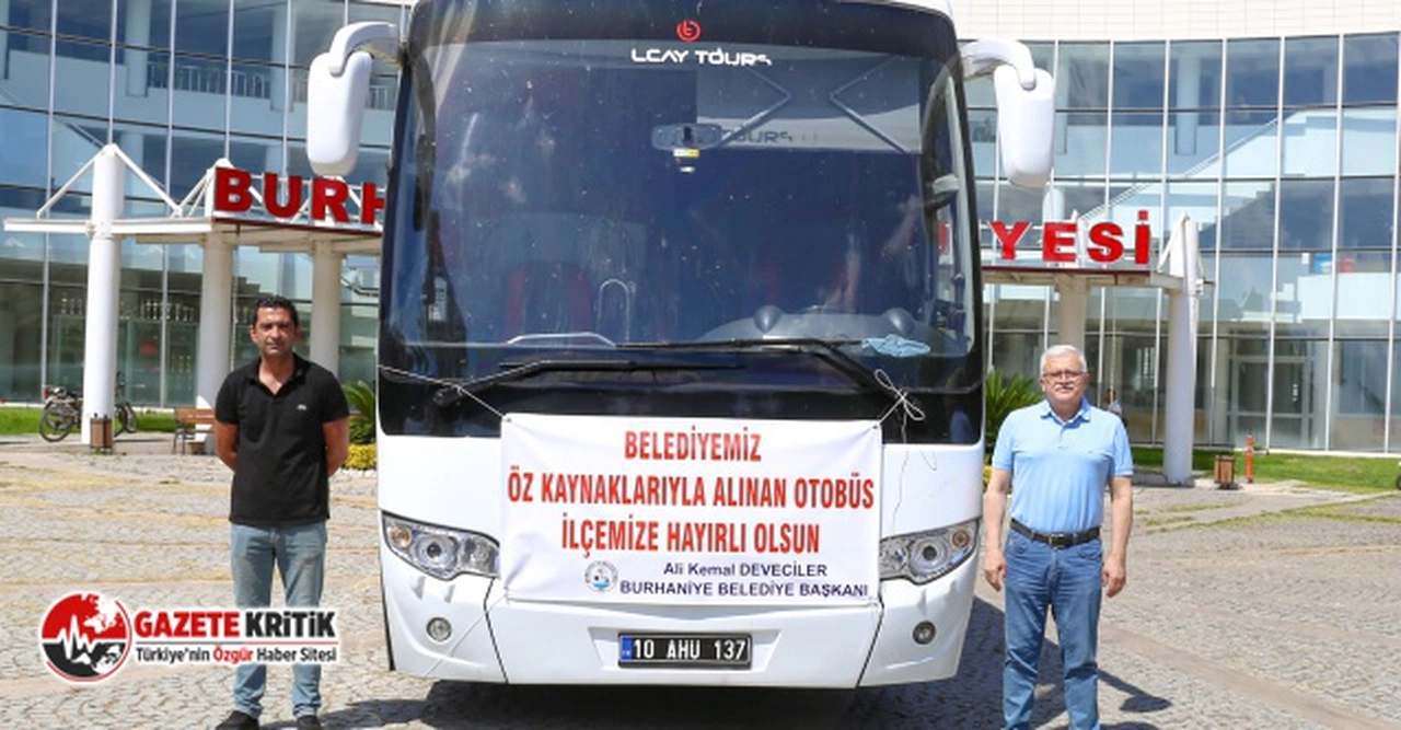 Burhaniye Araç Filosuna Bir Otobus Eklendi
