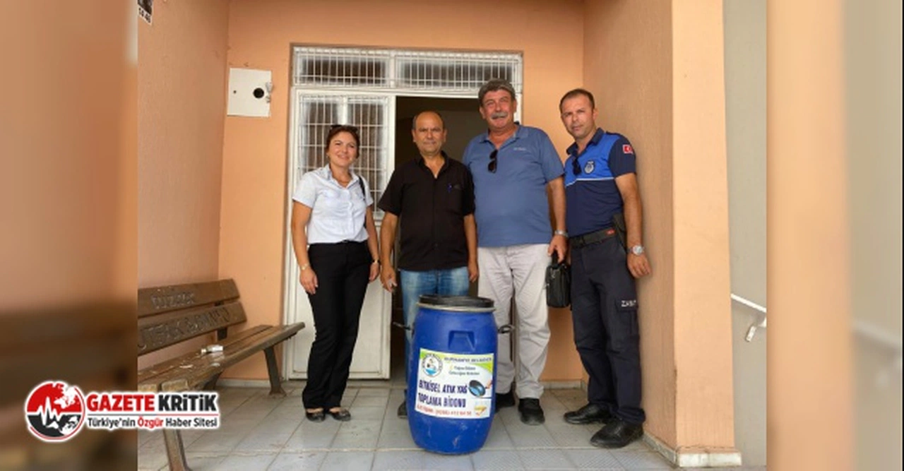 Burhaniye Belediyesi Atık Yağları Toplamak İçin Çalışmalara Başladı