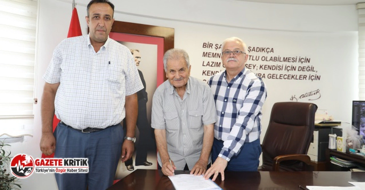 Burhaniye Belediyesinde, Kuyumcu’ya Aşevi Protokolü İmzalandı