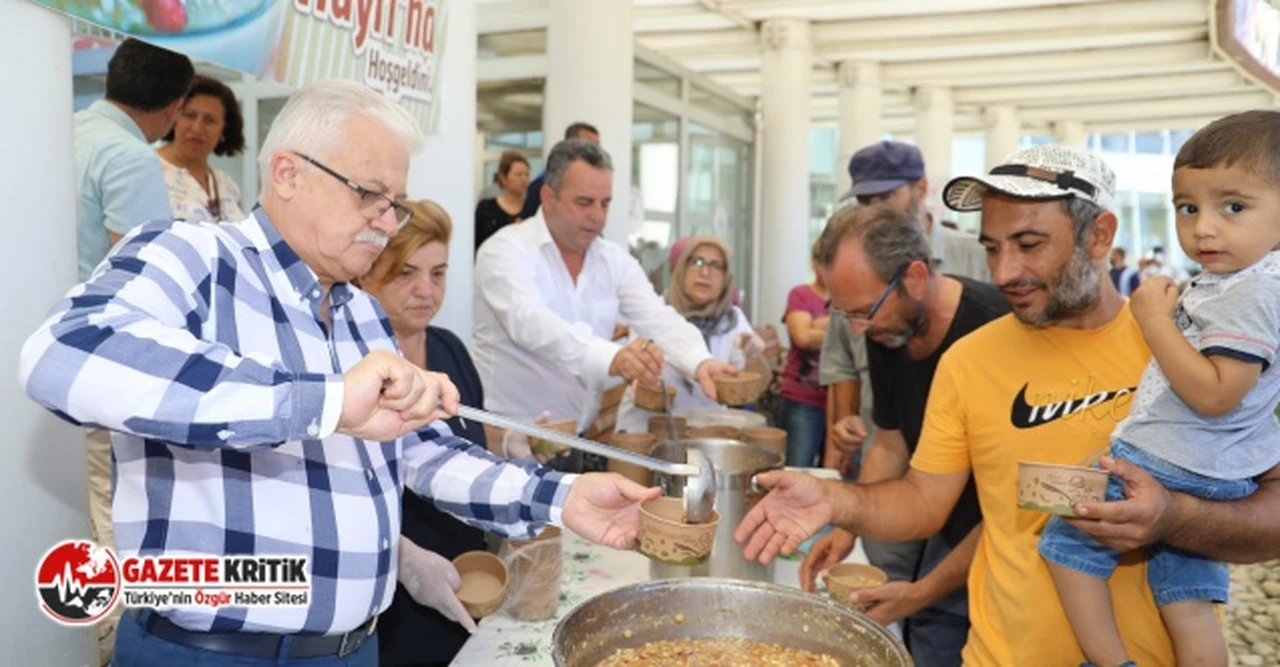 Burhaniye Belediyesinden 4 Bin Kişilik Aşure Hayrı