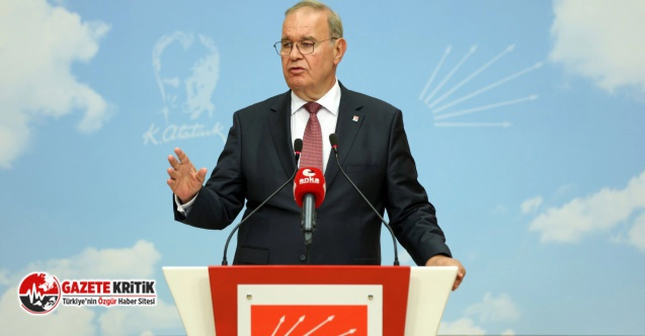 CHP SÖZCÜSÜ ÖZTRAK:“KİMSE GİDİCİ YÖNETİMİN ZAFİYETLERİNİ KULLANIP TAVİZLER KOPARMAYA KALKMASIN”