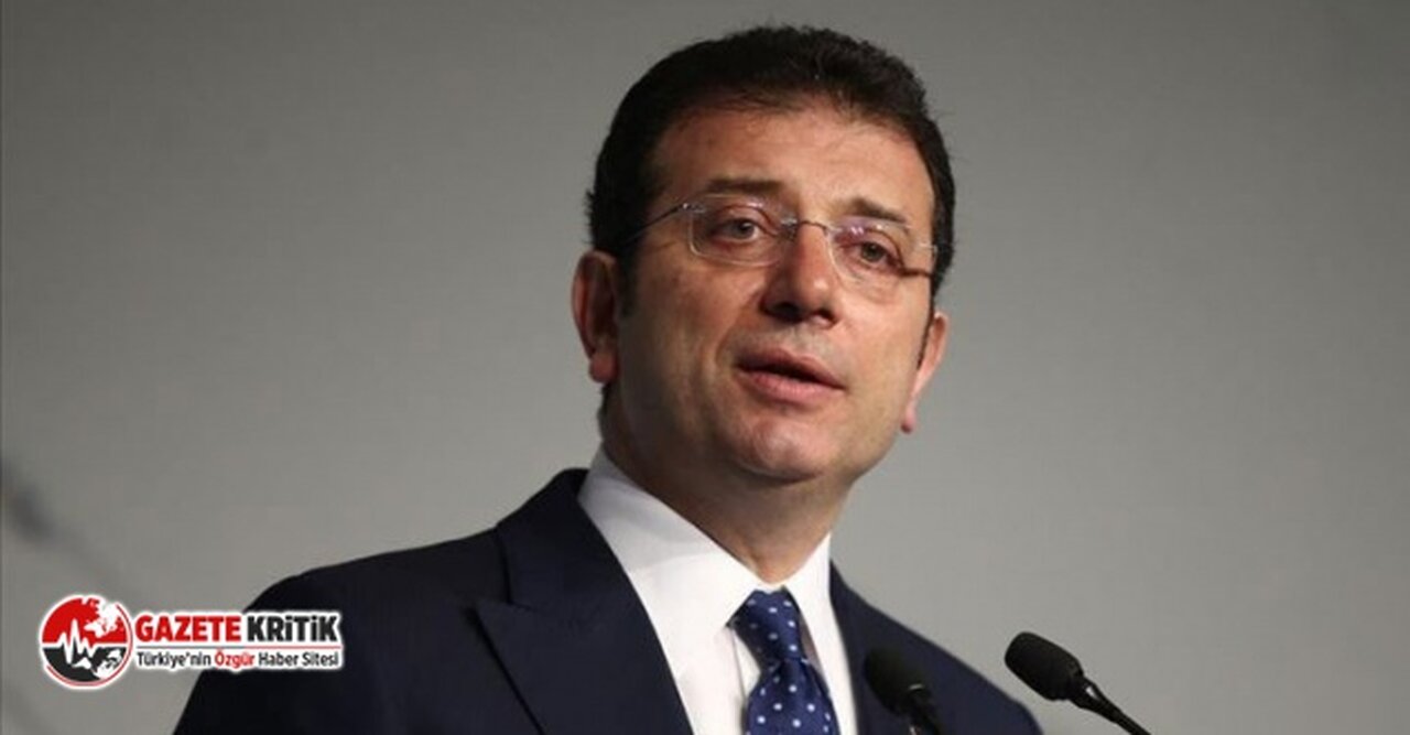 Ekrem İmamoğlu: 'Cumhurbaşkanımıza teşekkür edebileceğimiz bir işbirliğimiz olmasını isterdim'