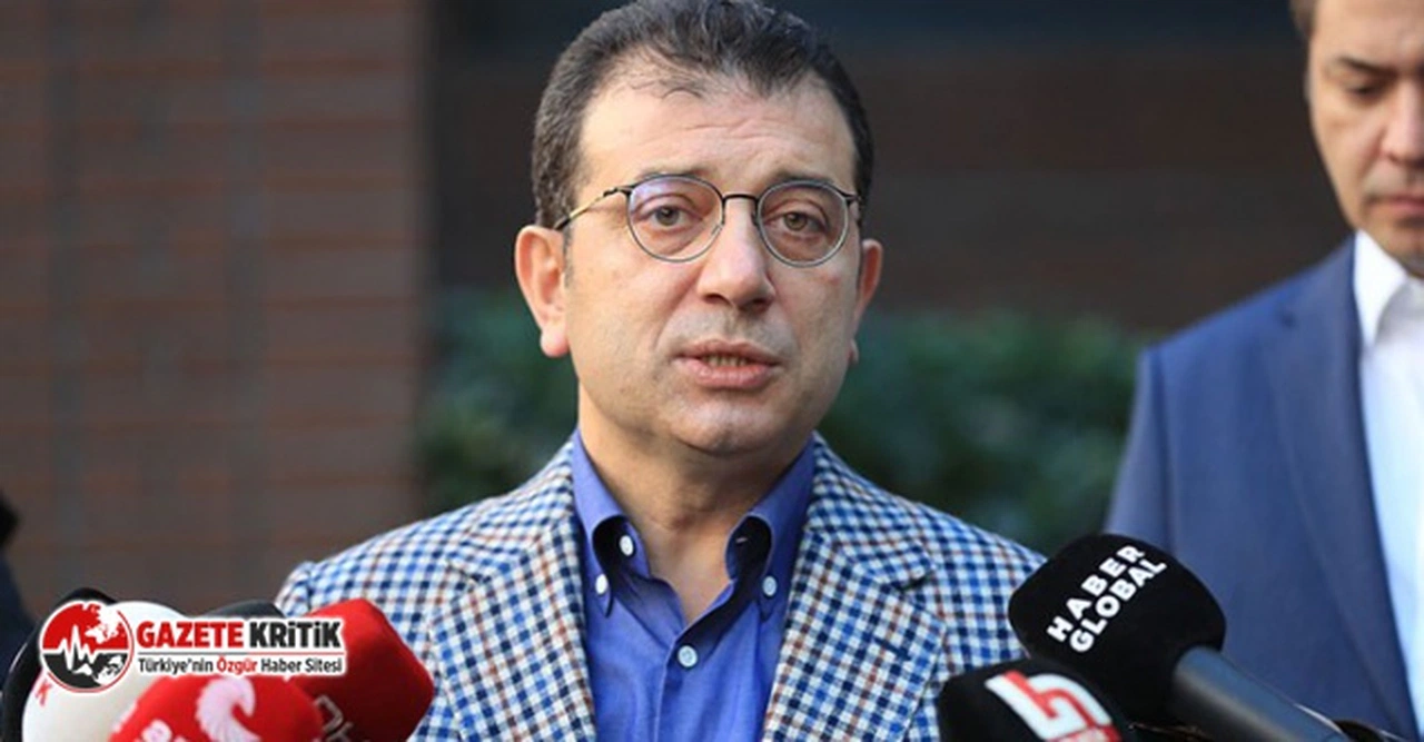 Ekrem İmamoğlu'ndan Gülşen'in tutuklanmasına tepki!