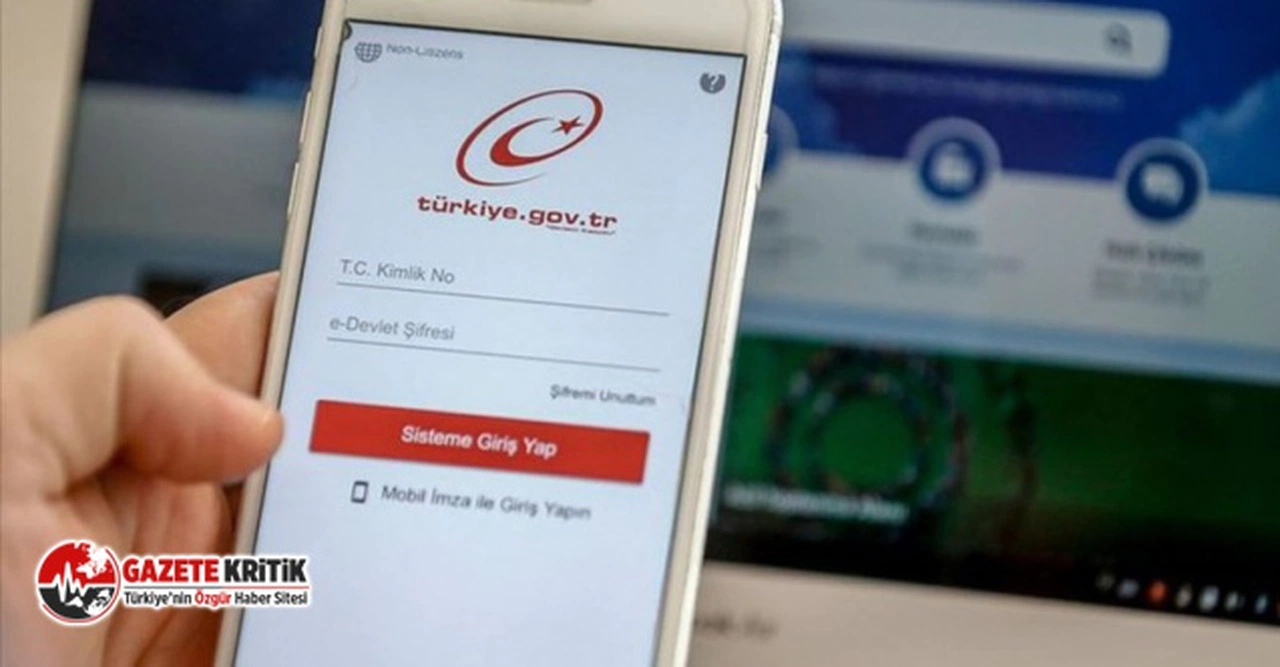 Herkesi ilgilendiriyor! e-Devlet'e yeni bir hizmet eklendi