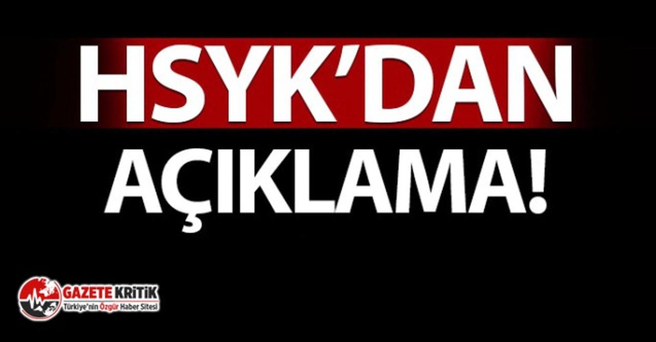 HSK'dan Gülşen açıklaması: 'Hakimler görevlerinde bağımsızdırlar'